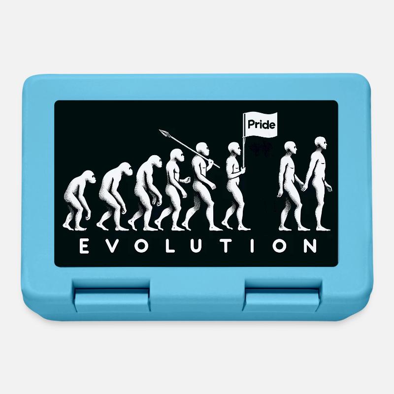 Pride Evolution – March of Diversity - Lunchbox - sapphire blue