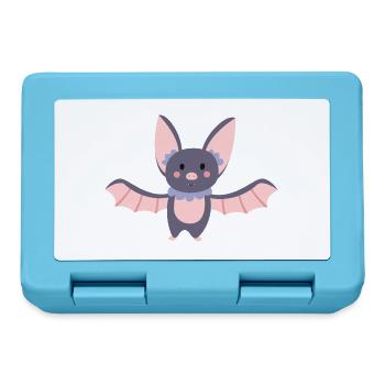 bat - Lunchbox - sapphire blue - Front