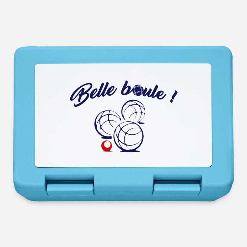 Belle Boule - Boîte à goûter - bleu saphir