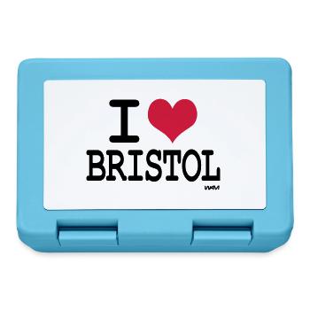i love bristol by wam - Lunchbox - sapphire blue - Front