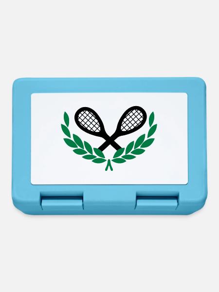 Tennis - Brotdose - Saphirblau