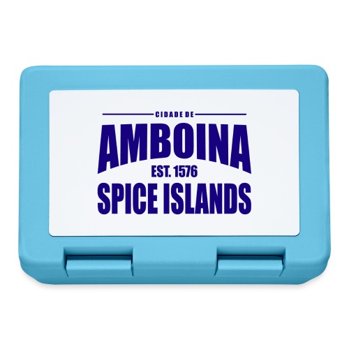 Cidade de Amboina - Blue - Broodtrommel