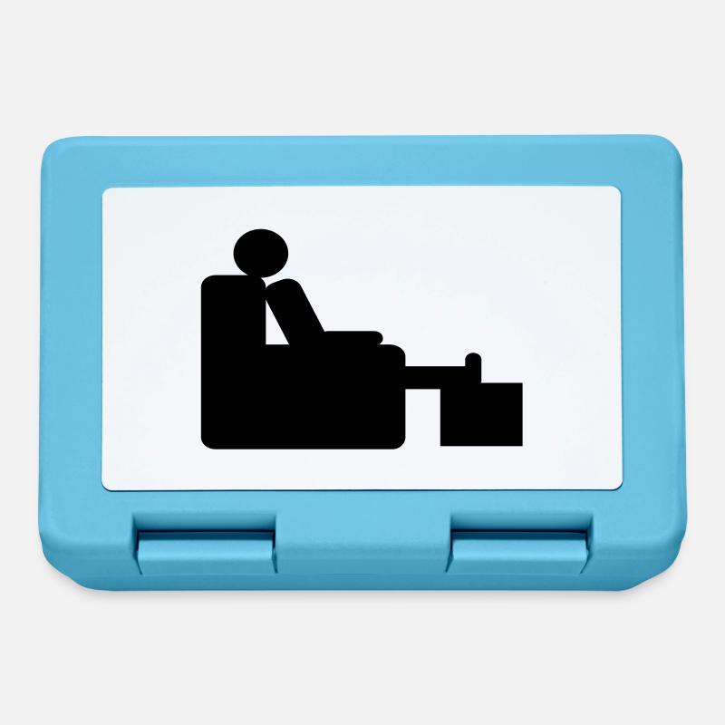 sofa - Brotdose - Saphirblau