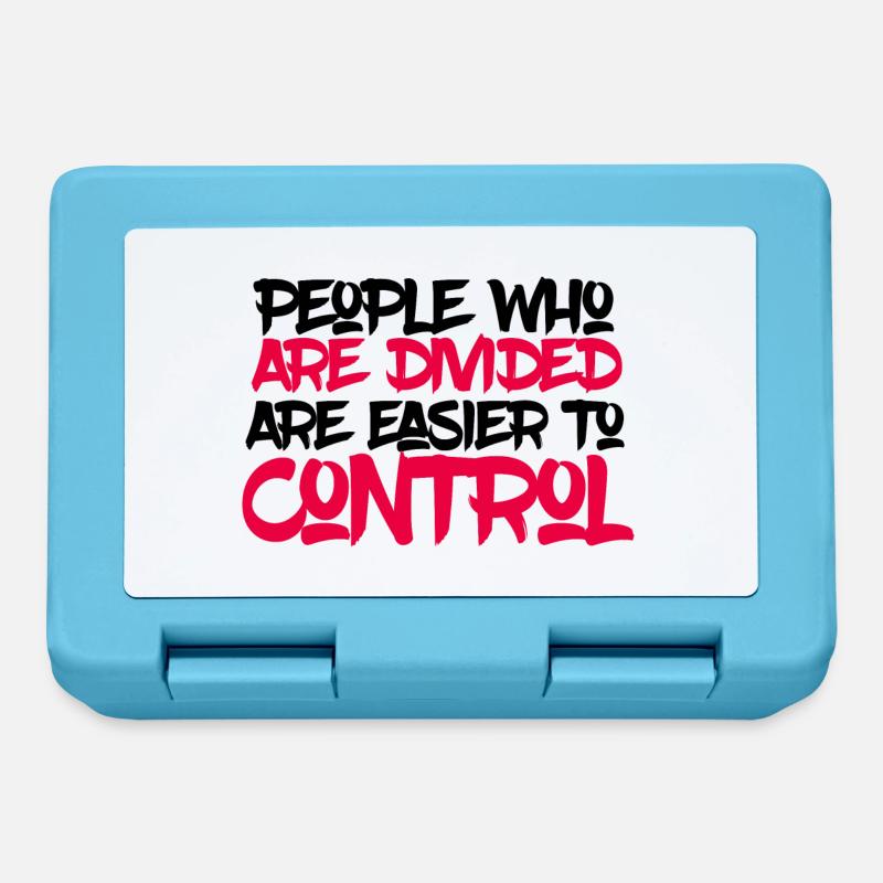 Divide and conquer - Lunchbox - sapphire blue
