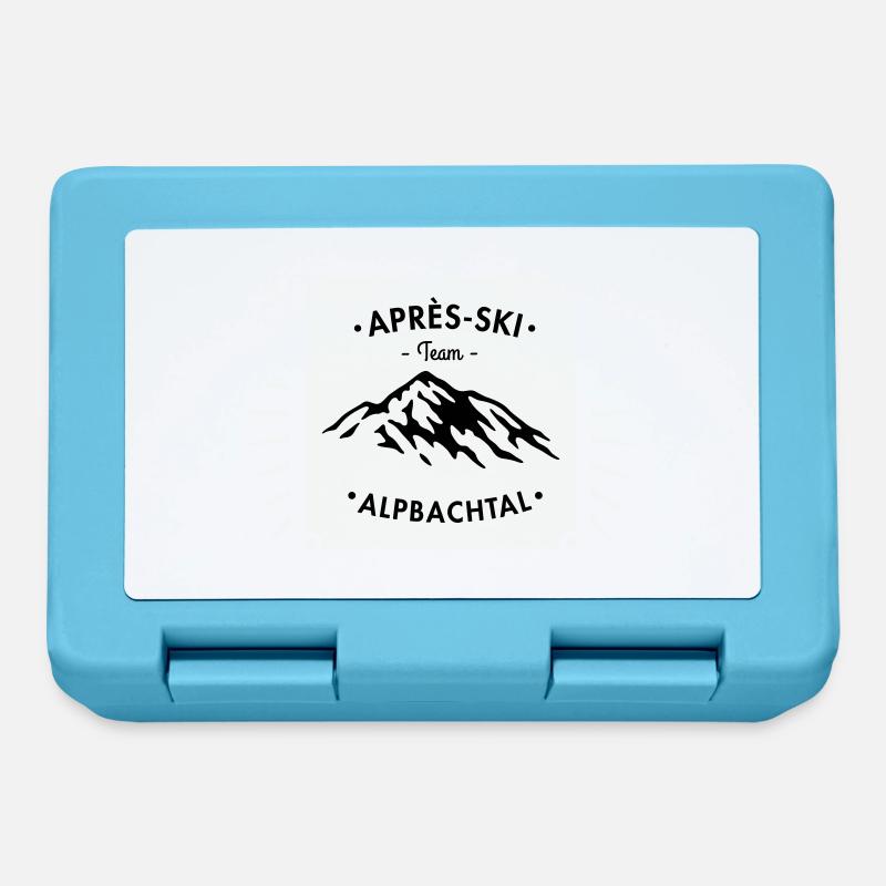 Après-Ski ALPBACH - Brotdose - Saphirblau