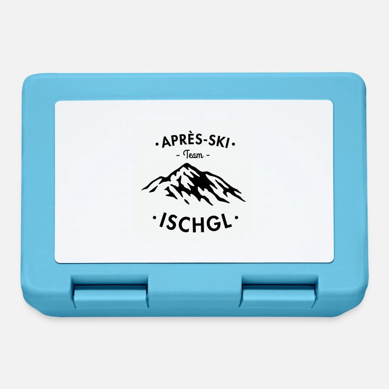 Après-Ski Ischgl - Brotdose - Saphirblau