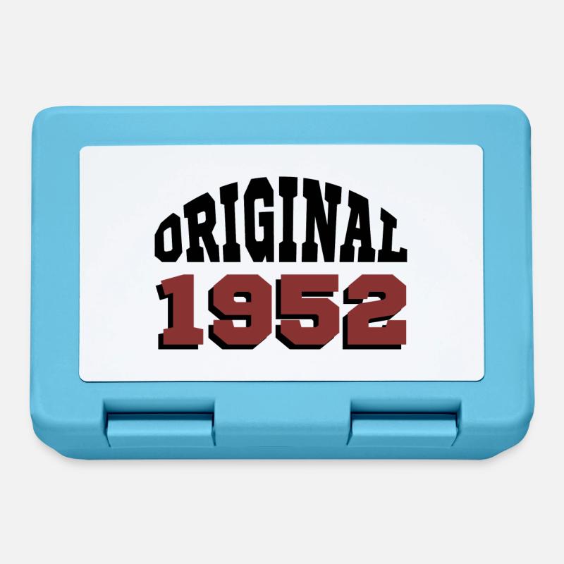 Original 1952 - Boîte à goûter - bleu saphir
