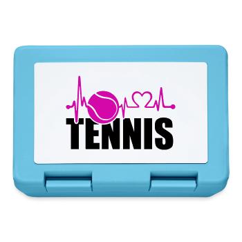 Tennis Love - Lunchbox - sapphire blue - Front