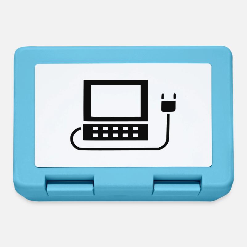 Computer, Laptop, PC - Brotdose - Saphirblau