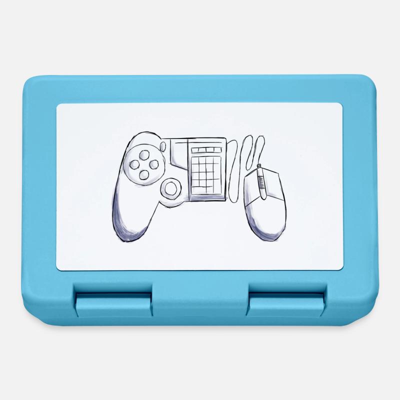 Gaming Controller - Brotdose - Saphirblau