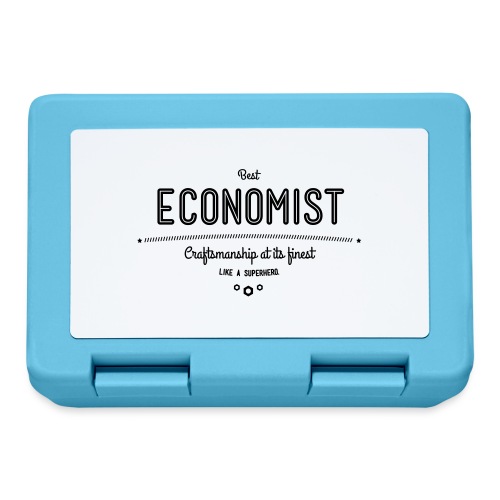 Bester Ökonom - wie ein Superheld - Brotdose