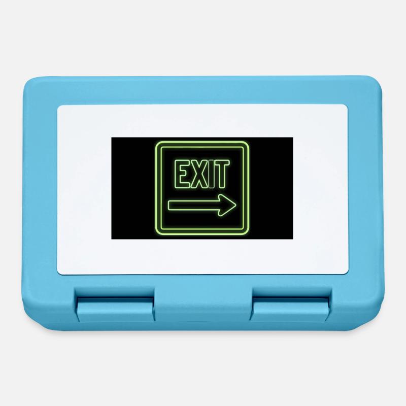 Exit - Brotdose - Saphirblau
