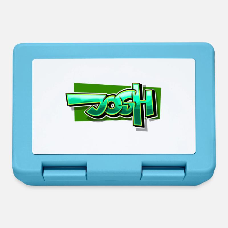 JoSH Graffiti - Lunchbox - sapphire blue