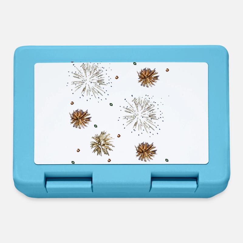 fireworks - Lunchbox - sapphire blue