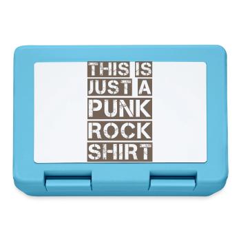This is just a Punk Rock Shirt Punker Anarchie Ges - Lunchbox - sapphire blue - Front