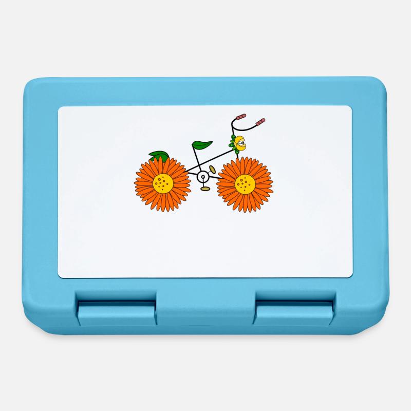 Green transportation - Lunchbox - sapphire blue