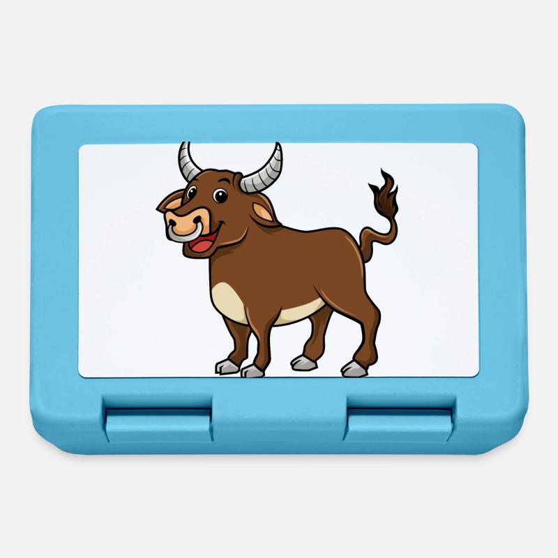 bull - Lunchbox - sapphire blue