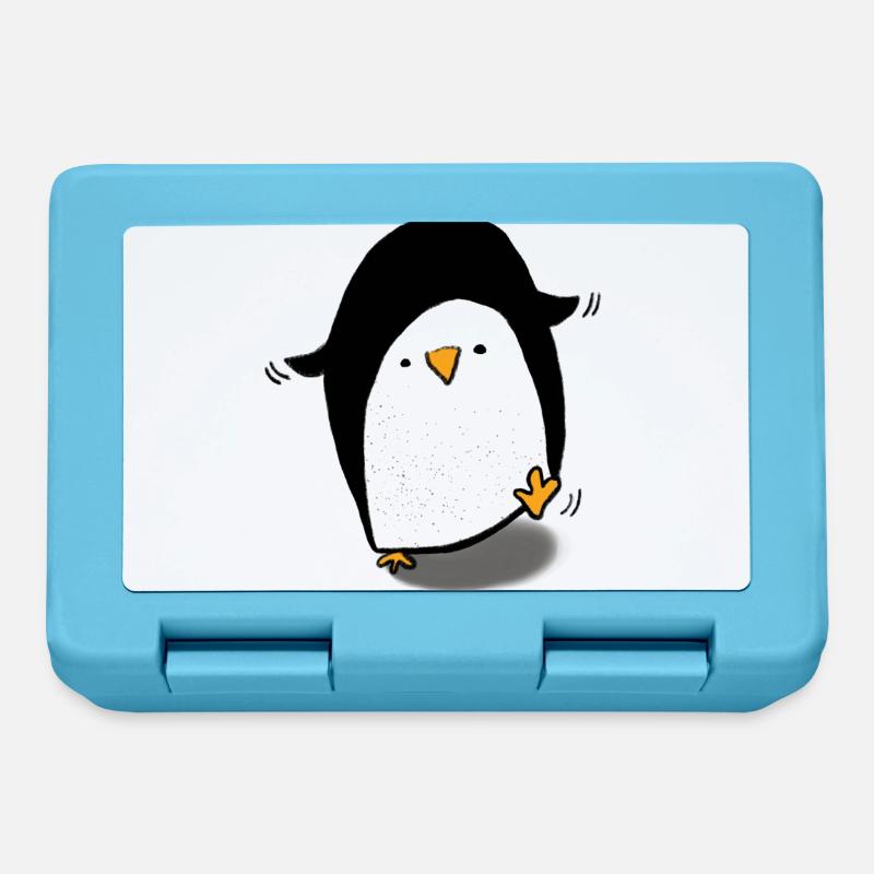 PINGUIN - JUST DANCE - Brotdose - Saphirblau