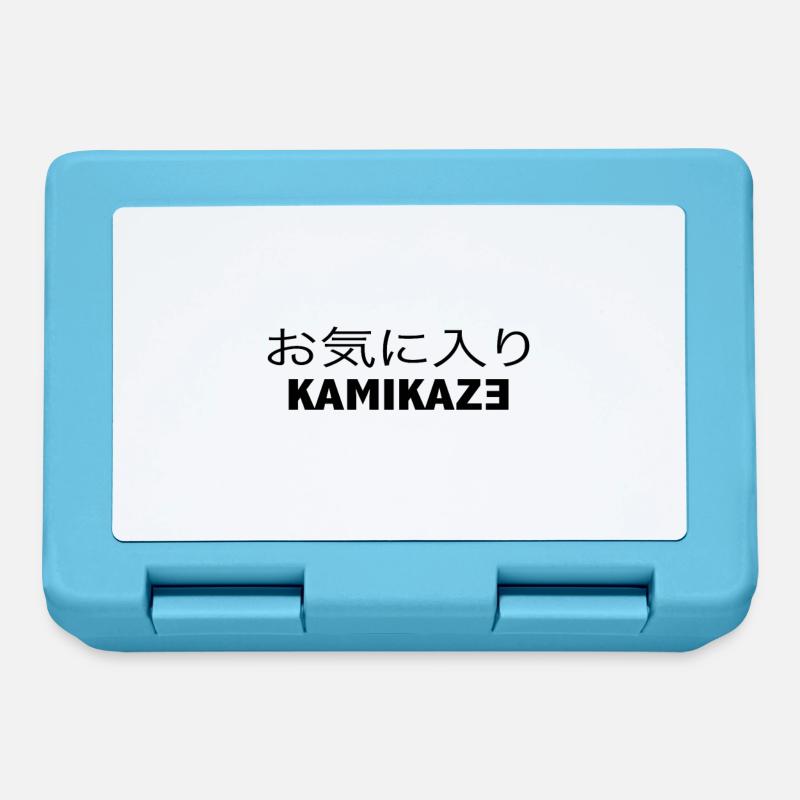 KAMIKAZE - Boîte à goûter - bleu saphir