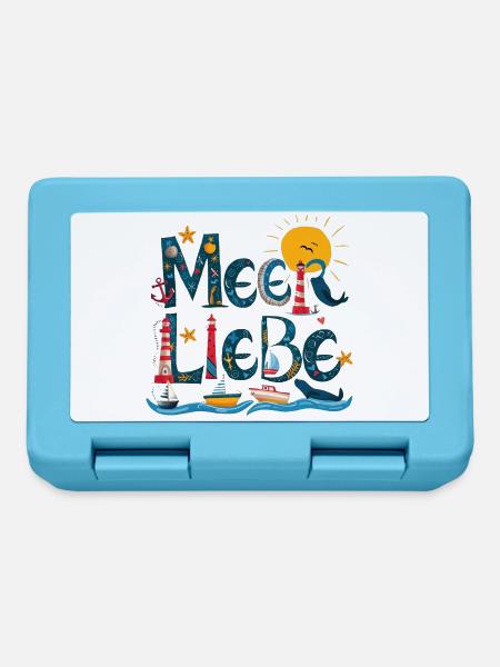 MeeresLiebe - Brotdose - Saphirblau
