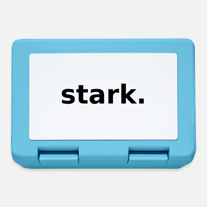 stark. - Brotdose - Saphirblau