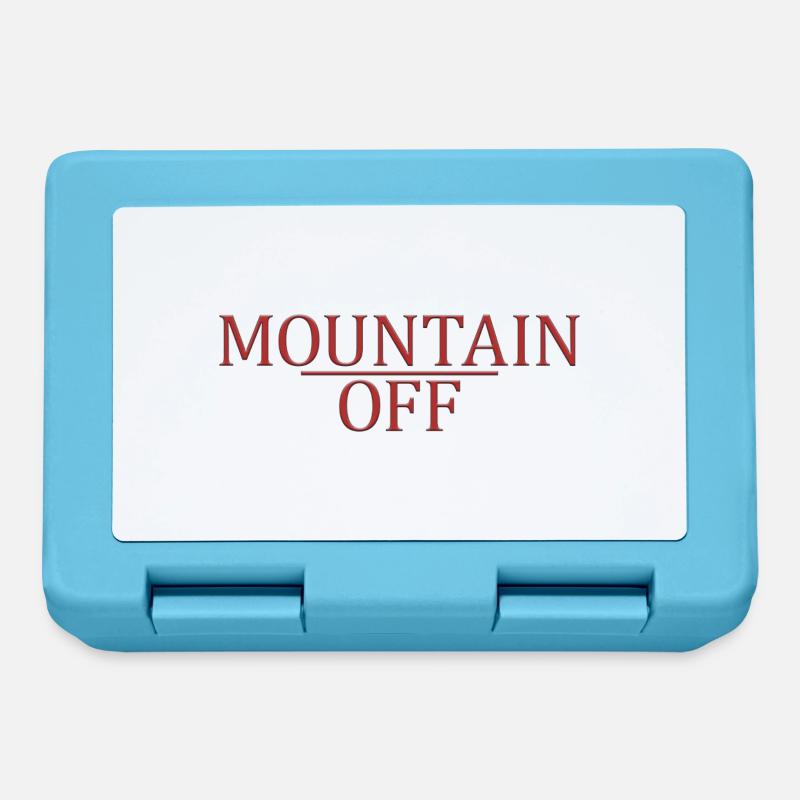 Mountain off - Brotdose - Saphirblau
