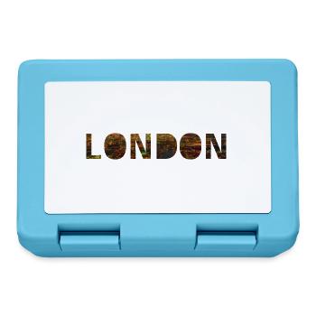 London - Brotdose - Saphirblau - Vorne