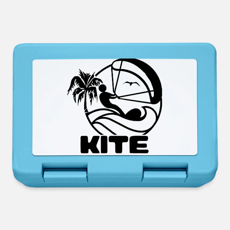 KITE surf kitesurf kitesurf kitesurf - Boîte à goûter - bleu saphir