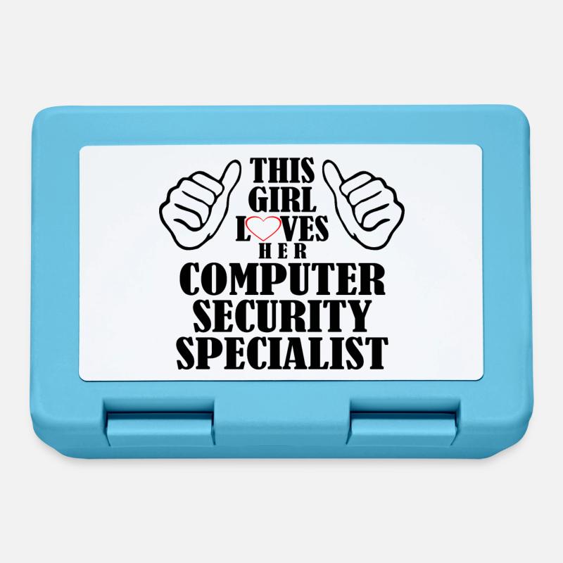 Computer security specialist - Lunchbox - sapphire blue