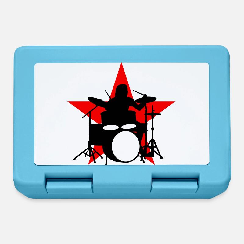 drummer_e_2c - Brotdose - Saphirblau