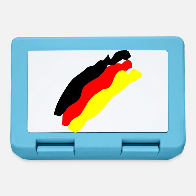 German flag - Lunchbox - sapphire blue