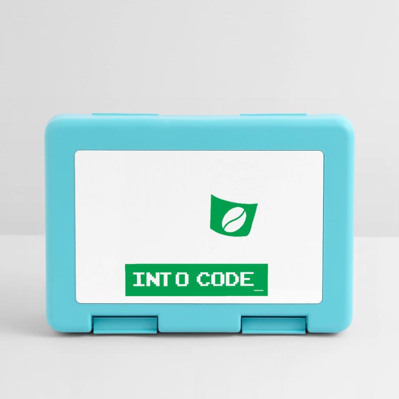 I turn coffee into developer code Lunchbox