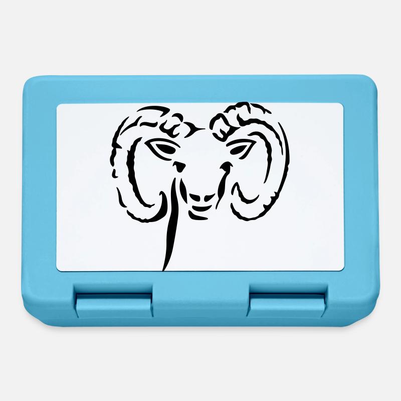 Aries - Lunchbox - sapphire blue