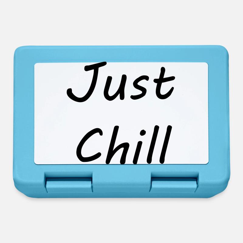JustChill - Boîte à goûter - bleu saphir