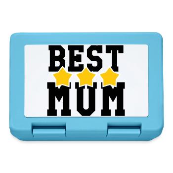 Best Mom - Mother's Day - Lunchbox - sapphire blue - Front