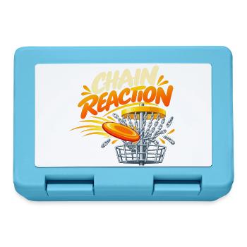 Kettenreaktion Disc Golf - Brotdose - Saphirblau - Vorne