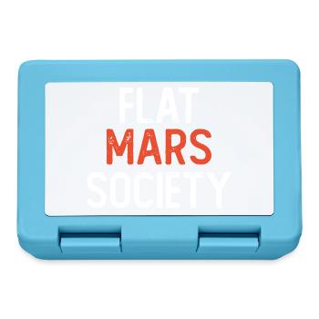 Flat Mars Society - Lunchbox - sapphire blue - Front