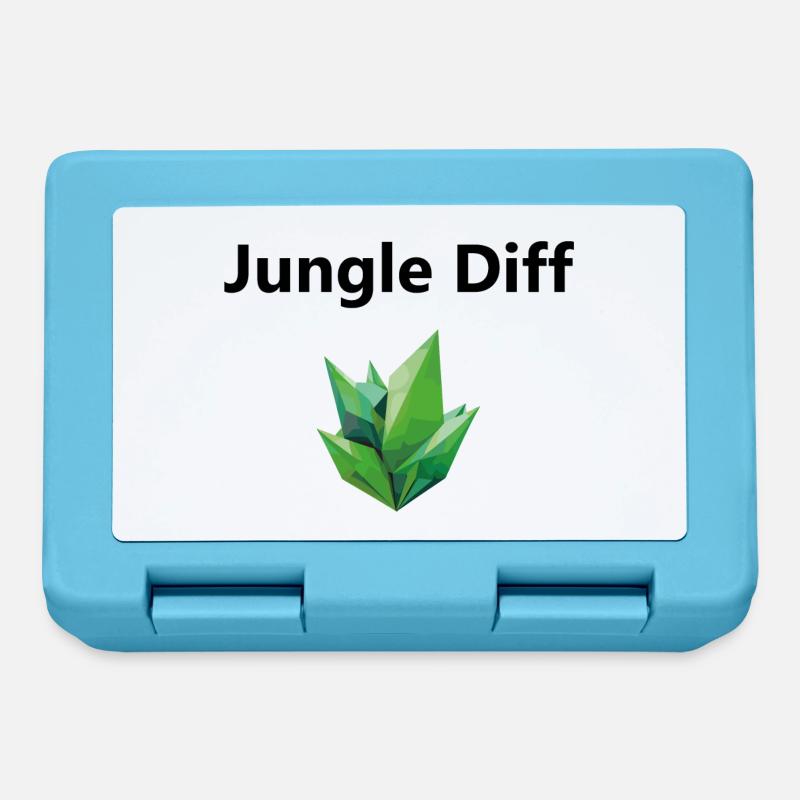 league legend Jungle Diff Schwarz - Brotdose - Saphirblau