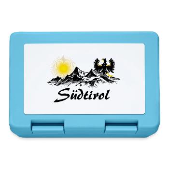 Südtirol Design - Brotdose - Saphirblau - Vorne