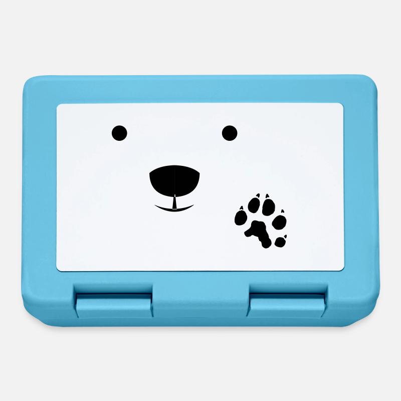 Polar Bear - Brotdose - Saphirblau