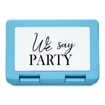 i_say_yes we say party 2 - Brotdose - Saphirblau - Vorne