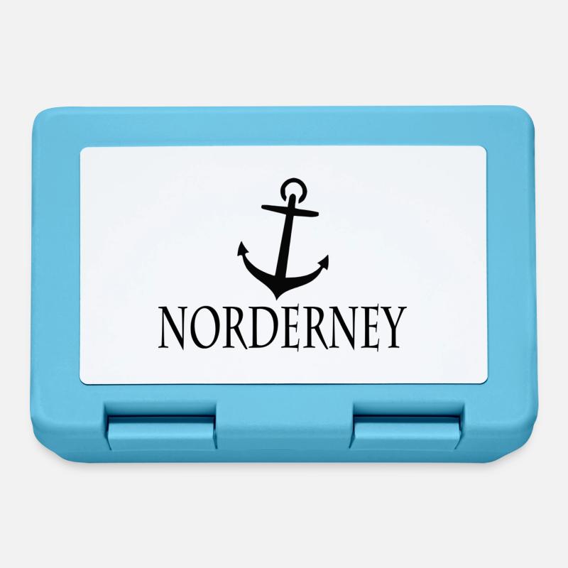 Ancre Norderney - Boîte à goûter - bleu saphir