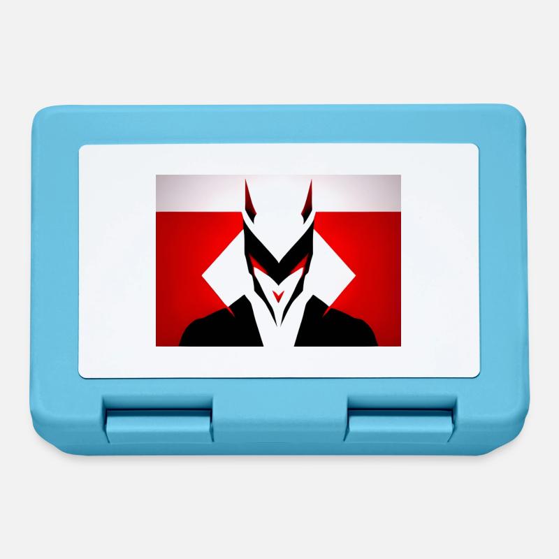 Devil in the details - Lunchbox - sapphire blue