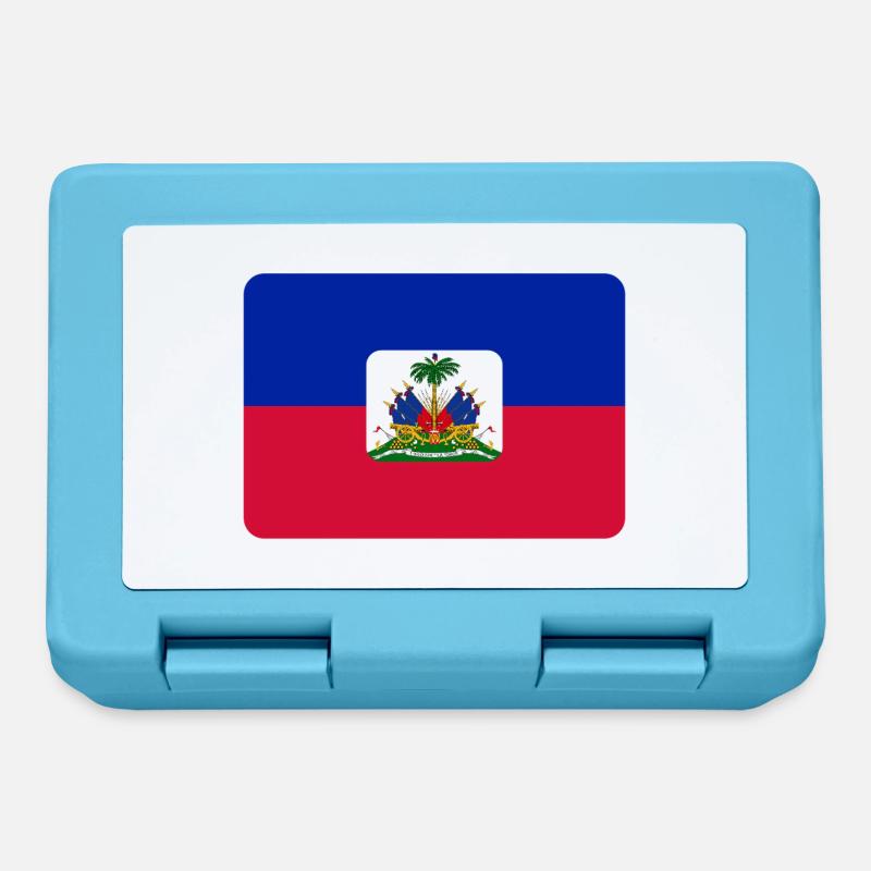 Haïti - Boîte à goûter - bleu saphir