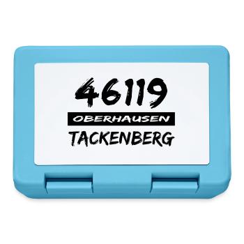 46119 Oberhausen Tackenberg - Brotdose - Saphirblau - Vorne