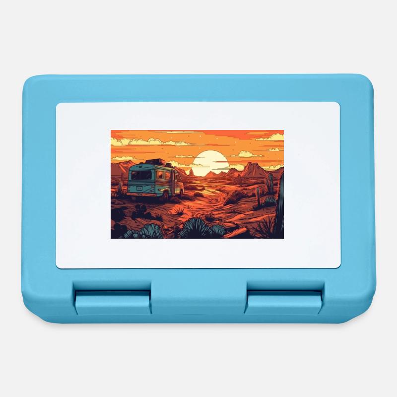 Van Life - Lunchbox - sapphire blue
