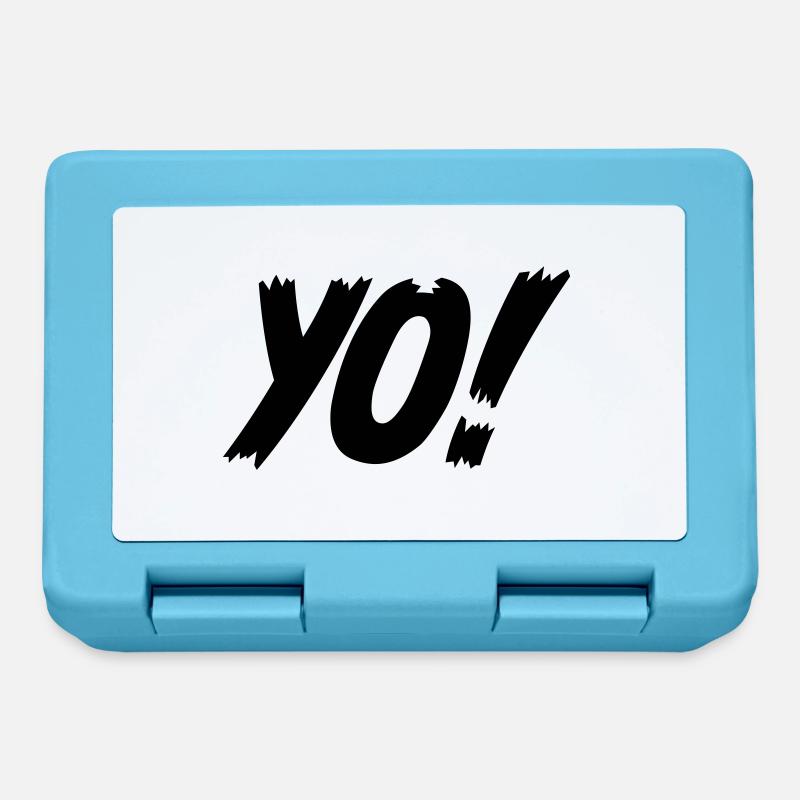 YO! - Brotdose - Saphirblau