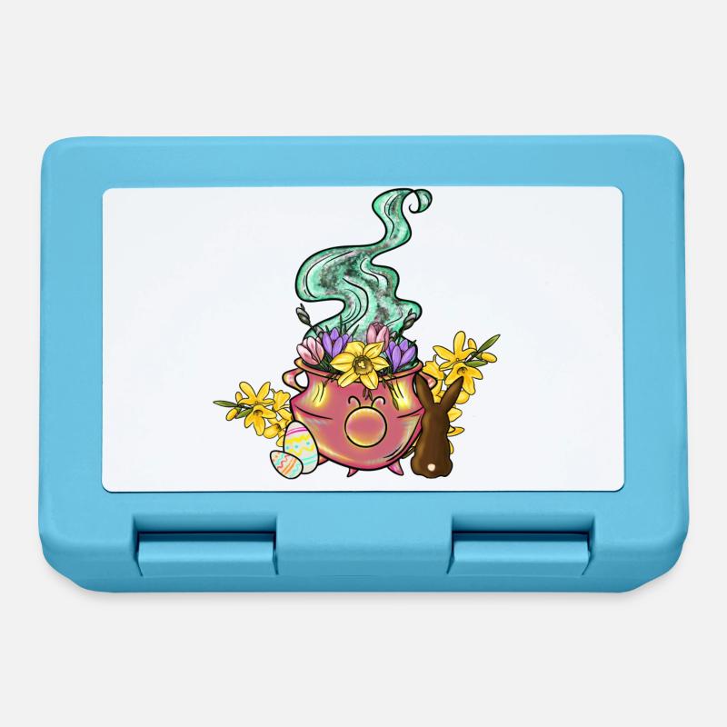 Ostara Cauldron - Lunchbox - sapphire blue