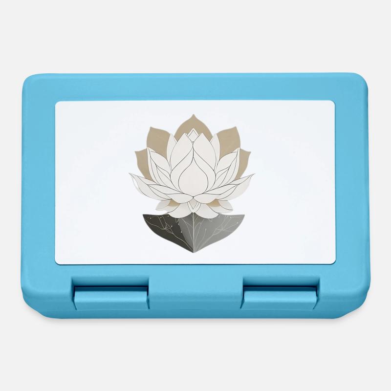 Lotus - Boîte à goûter - bleu saphir