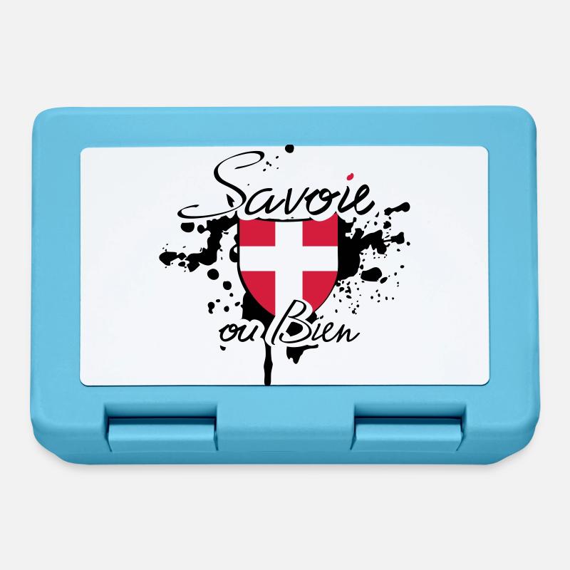 savoie destroy - Boîte à goûter - bleu saphir